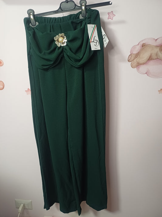 Pantalone Fiore verde